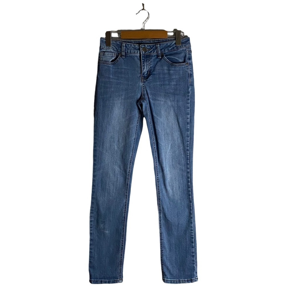 Bluenotes Women's Lauren Medium Indigo Mid Rise Skinny Denim